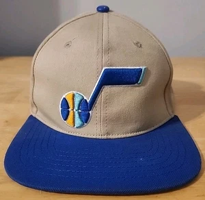 Cappello snapback logo standard Utah Jazz Pro blu kaki con licenza  - Foto 1 di 13