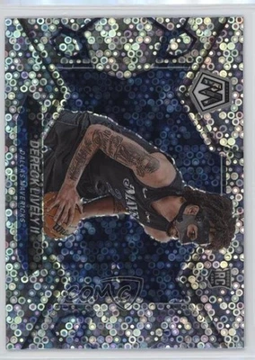 2023 Panini Mosaic Variation Fast Break Silver Prizm Dereck Lively II Rookie RC - Image 1 of 2