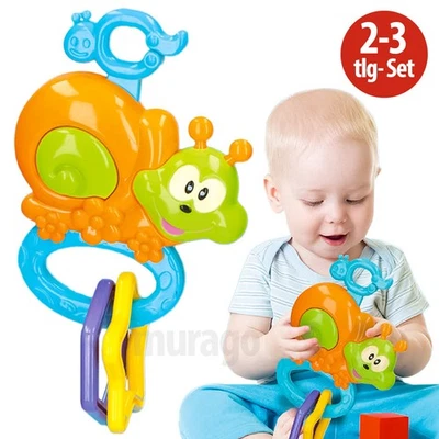Babyspielzeug Greifling Spielzeug Baby Kinder Rassel Kleinkind Figur Motorik  - Bild 1 von 4