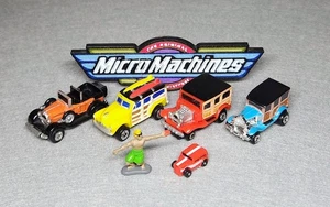 Lot Of 5 Galoob Micro Machines,  Insiders Ford '20s Woody, Best Of Woody & More - Picture 1 of 7