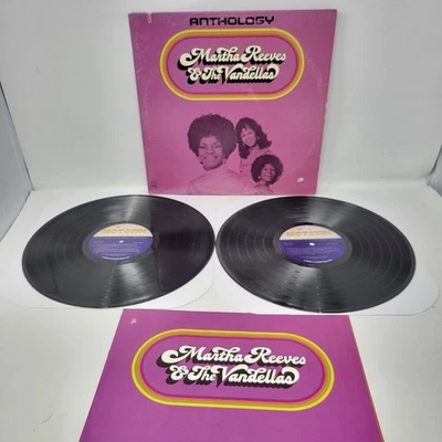 Martha Reeves and The Vandellas Anthology 2 LP Vinyl Record Album Motown Records - Image 1 of 4