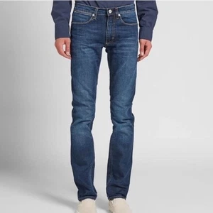 Pantalones de mezclilla para hombre Acne Studios Max Prince lavado medio 31 x 32 - Imagen 1 de 7
