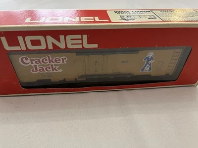 Lionel 6-9853 Cracker Jack Billboard Reefer Car  (Carmel Color)- NIB - Image 1 of 4