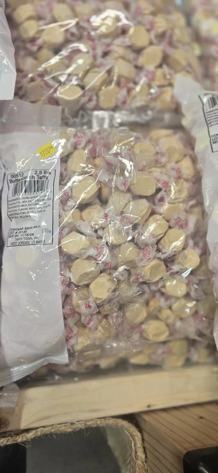 Caramelo suave masticable de agua salada caramelo panaderos famosos del mundo, caramelo suave caramelo Foto 1 de 1