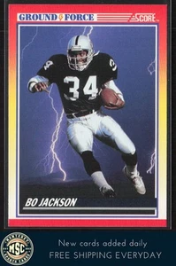 Bo Jackson 1990 Score Ground Force #330 Los Angeles Raiders - Imagen 1 de 2