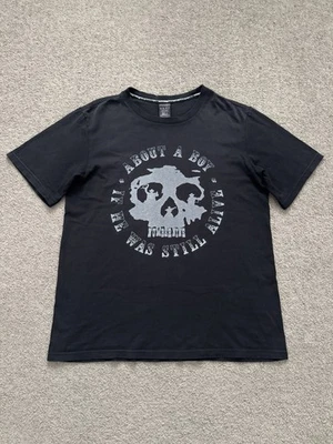 SS07 Number (N)ine "About A Boy" Skull Graphic Tee T Shirt Size JP 3 - Image 1 of 4