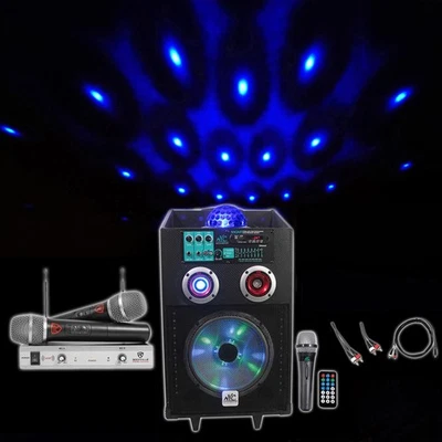 NYC Acoustics 10" Bluetooth Karaoke Machine 4 ipad/iphone/Android/Laptop/TV - Image 1 of 4