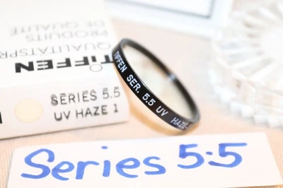 New VTG TIFFEN Series 5.5 UV HAZE 1 FILTER Ser 5.5 Ultra Violet f/Leica CL/CLE - Image 1 of 4