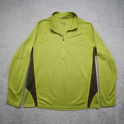 Pullover REI Para Hombres XL Cuarto Cremallera Manga Larga Polartec Senderismo Aire Libre Hecho en EE. UU. Foto 1 de 4