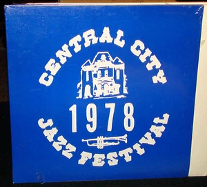 The Second Central City Jazz Festival LP, 1978 *SEALED* Denver Jazz Club Stereo - Imagen 1 de 2