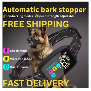 Dispositivo Antiabbaio Collare Addestramento Cani Controllo Vocale Automatico Per Prevenire Abbaiare※ - Foto 1 di 7