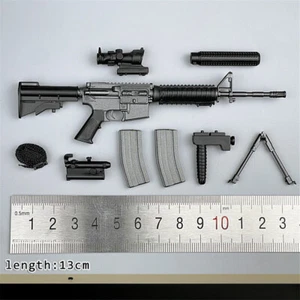 1Set Gun Rifle Weapon Model 1:6 Scale Soldier Toy 12" Male Action Figure Display - Picture 1 of 8