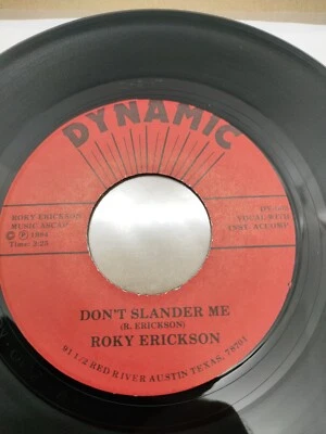 Roky Erickson ‎– Don't Slander Me - Image 1 of 4