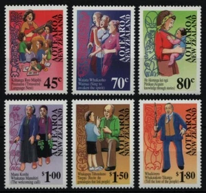 Nueva Zelanda 1995 - Mi-N.o 1419-1424 ** - Estampillada sin montar o nunca montada - lengua maorí - Imagen 1 de 1