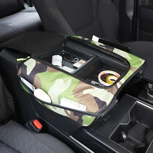 Camouflage Armrest Box Cover Side Storage Bag For Toyota Tundra/Sequoia 22+ US - Bild 1 von 21
