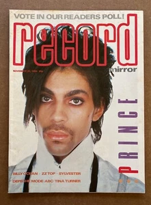 Record Mirror magazine - feat. Prince November 24, 1984- b/w Tina Turner - Picture 1 of 3