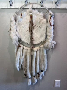 Native American DREAM CATCHER Extra Large   40" X 19" Hand Made - Picture 1 of 11