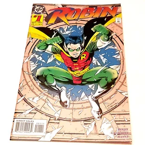 Robin #1 von Chuck Dixon (DC 1993 NM) Foil Embossed Cover First Redbird - Bild 1 von 6