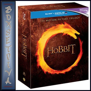 THE HOBBIT TRILOGY - *BRAND NEW BLU-RAY REGION FREE* - Picture 1 of 3