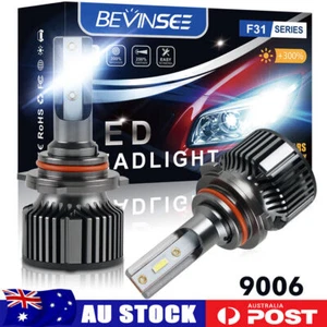 Bevinsee 9006 HB4 LED Foglight Globe White Beam 6000K For Lexus GS450H 2006-2010 - Picture 1 of 9