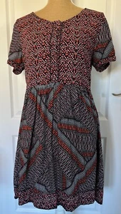 River Island Tribal Print Style Dress Size 12 - Picture 1 of 5