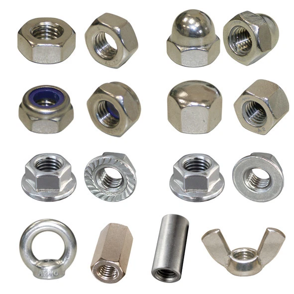 Muttern Hutmutter Stopmutter Mutter Ringmutter Langmutter Edelstahl V2A und V4A  - Bild 1 von 1