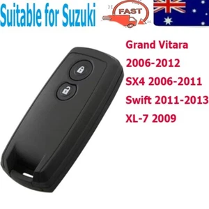Replacement Remote Key Shell Case Fob Suitable for Suzuki SX4 Swift XL-7 2B - Picture 1 of 5