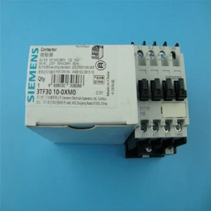 one NEW SIEMENS AC contactor 3TF3010-0XM0 3TF3010-0XM0 AC220V  SPOT STOCK - Picture 1 of 5