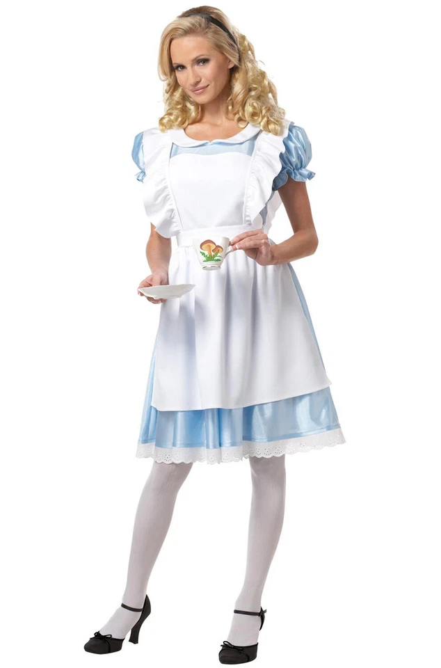Alice In Wonderland Storybook Adult Costume - Image 1 of 1