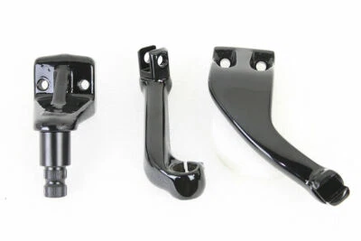 Réplica de driver preto conjunto de montagem Footpeg para Harley Davidson por V-Twin 27-0767 - Imagem 1 de 2