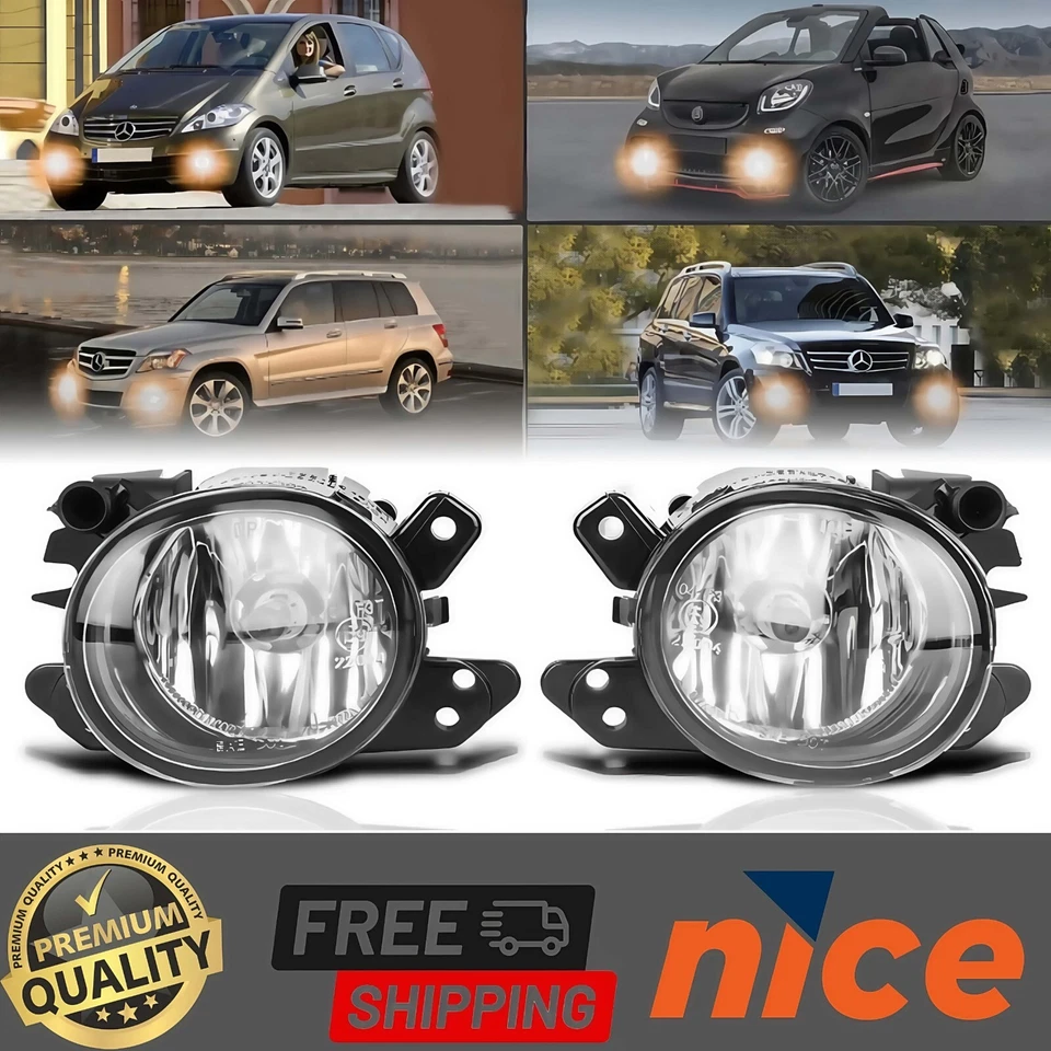 Fog lights For MERCEDES-BENZ Selected Models 2006-2014; 2518200756; 2518200856 - Image 1 of 4