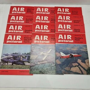 Air Pictorial Magazine Complete Year JAN-DEC 1974 - 12 Monthly Issues Aviation - Picture 1 of 9