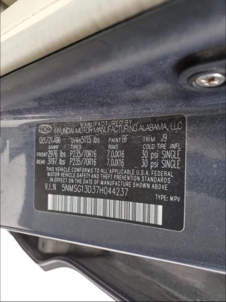 ABS Pump Anti-Lock Brake Part Modulator Assembly FWD Fits 07-09 SANTA FE 903154 - Imagem 1 de 1