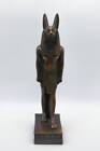 UNIQUE ANCIENT EGYPTIAN ANUBIS Statue of the God of the Dead Symbol Hieroglyphic