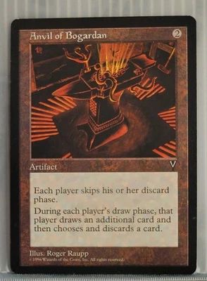 Mtg ANVIL OF BOGARDAN NM Visions Reserve List -Argo- - Image 1 of 2