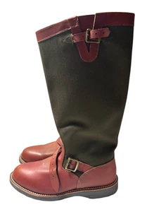 Stivali Chippewa 23913 Descaro in pelle alti 17" a prova di serpente taglia US 10,5D da uomo NUOVI - Foto 1 di 19