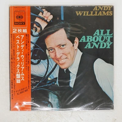 Andy Williams ALL ABOUT ANDY CBS/SONY SONP5005455 JAPAN VINYL 2LP - Image 1 of 2