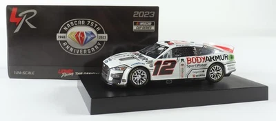 Ryan Blaney Signed 2024 NASCAR #12 BodyArmor SportWater Mustang 1:24 Diecast Car - Image 1 of 4