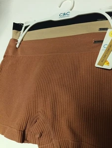 Pantalones Cortos Niño C&C California Mujeres M/L (Paquete de 3) Bragas Calzoncillos Boxer Cobertura Completa - Imagen 1 de 8