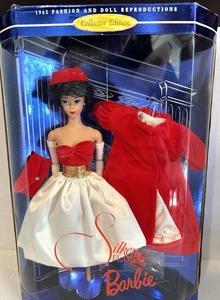 Mattel ~ Silken Flame Barbie Puppe ~ 1997 Collectors Ed. Reproduktion ~ Brünette - Bild 1 von 7