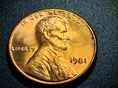 💥RARE 1981 Lincoln Penny No Mint Mark 3.1g DDO/DDR  Many Die Clash Strikes RD💥 - Image 1 of 4