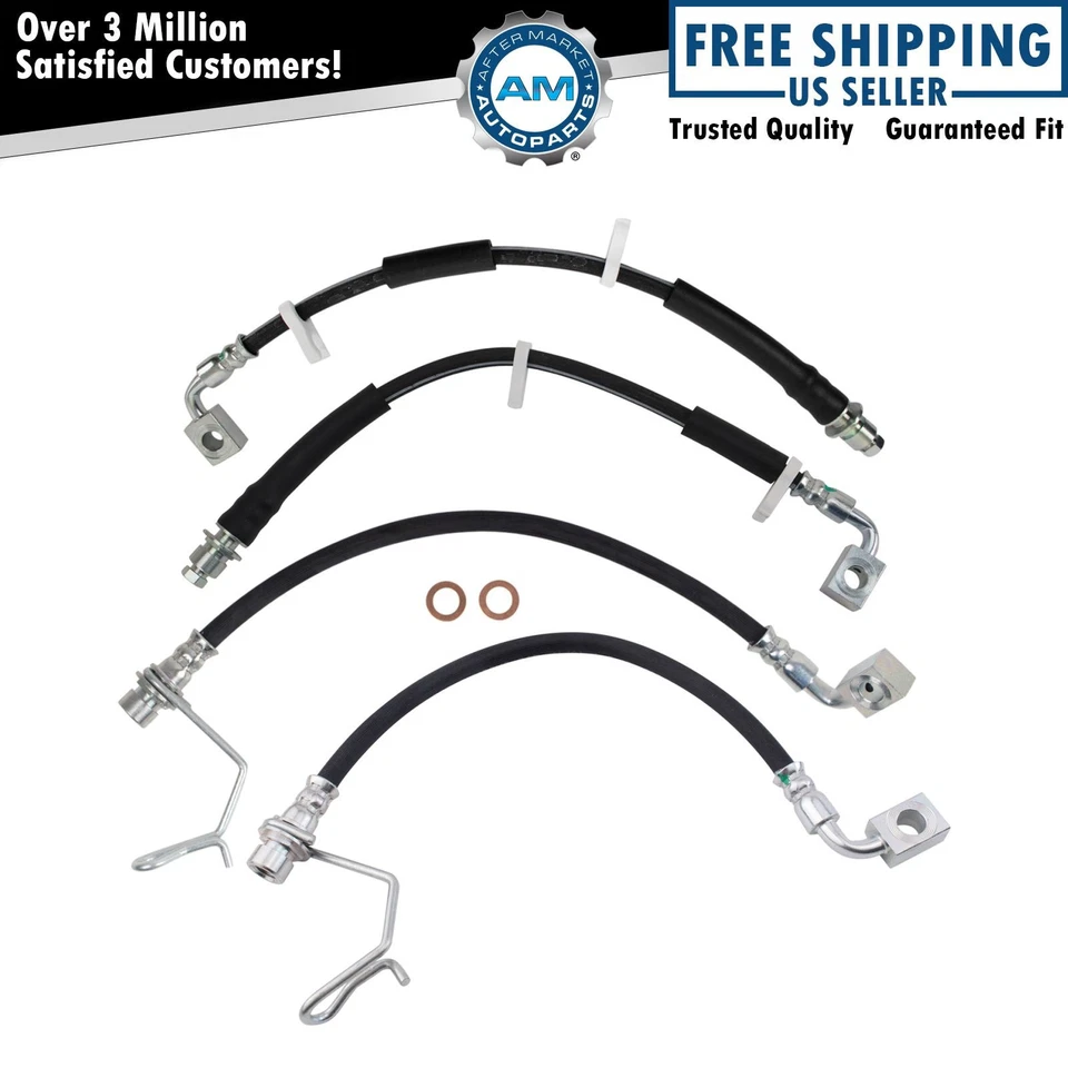 Juego de mangueras de freno para Jeep Liberty 2008-2012 Foto 1 de 4