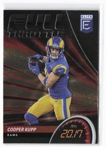 2022 Donruss Elite Cooper Kupp #FT12 Full Throttle Green Los Angeles Rams - Picture 1 of 2
