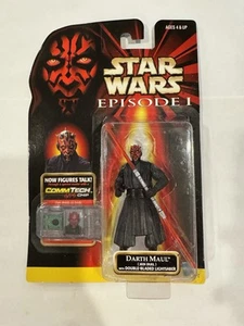 1998 Star Wars Episode 1 Darth Maul Jedi Duel Actionfigur Hasbro CommTech - Bild 1 von 2