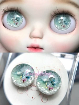 Трехмерные аксессуары ручной работы Blythe Doll Eye Chips подходят для шарниров 12 дюймов/30 см - Изображение 1 из 4