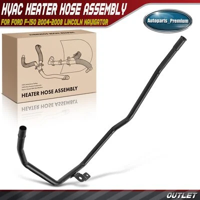HVAC Heater Hose Assembly for Ford F-150 2004-2008 Lincoln Navigator 2005-2008 - Image 1 of 4