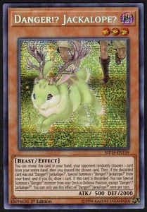 Yugioh Danger!? Jackalope? MP19-EN139 Secret Rare - VLP - Imagen 1 de 2