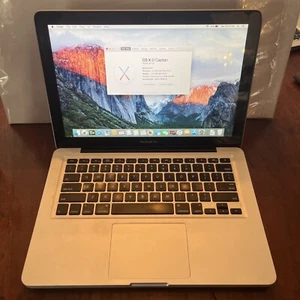 Apple MacBook Pro 13” A1278 Mid 2010 Intel Core 2 Duo 2.4GHz 4GB RAM 250GB - Picture 1 of 8