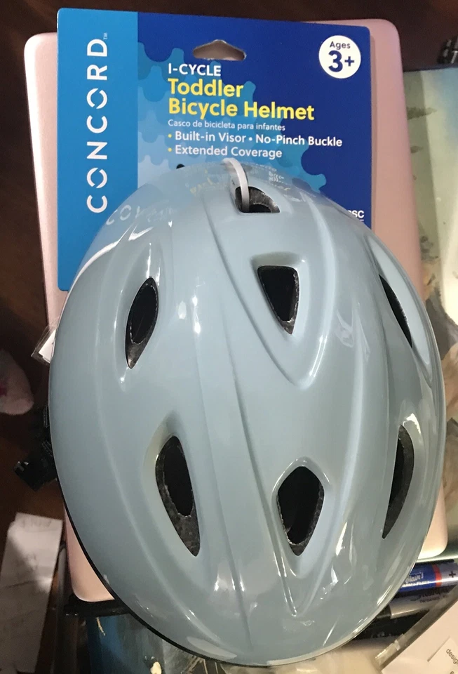Concord I-Cycle Toddler Bike Helmet Ages 3 n Glacier Lake