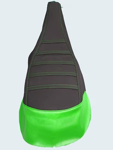 KAWASAKI KFX450r KFX 450 ATV SEAT COVER STRAP GRIPPER BLACK/LIME GREEN - Picture 1 of 1
